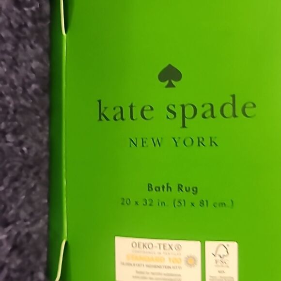 Kate Spade Anti-Slip Plush Bath Rug - Picture 6 of 6